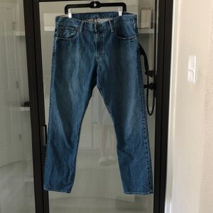 Polo Ralph Lauren Hampton Straight Dunagrees 36 X 32 zipper fly